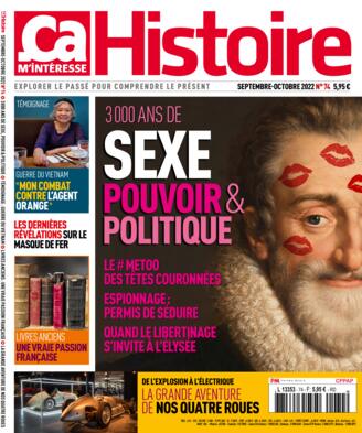 Couverture du magazine "Ca M'Intéresse Histoire" n°74