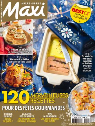 Couverture du magazine "MAXI HS CUISINE" n°58