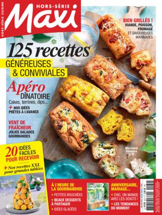 Couverture du magazine "MAXI HS CUISINE" n°60