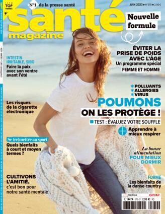 Couverture du magazine "Santé Magazine" n°570