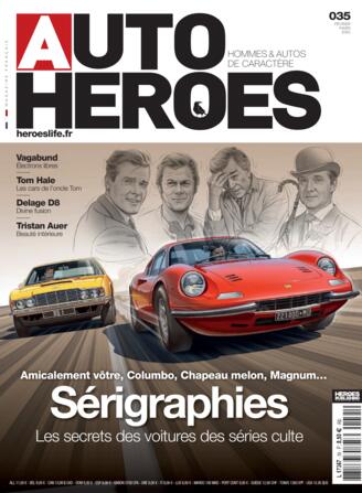Couverture du magazine "AUTO HEROES" n°35