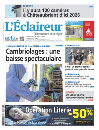 Couverture du magazine "L'Eclaireur de Châteaubriant" n°20240301