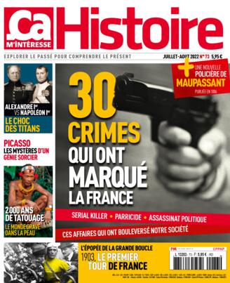 Couverture du magazine "Ca M'Intéresse Histoire" n°73