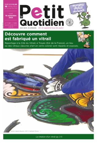 Couverture du magazine "Le Petit Quotidien" n°7268
