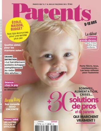 Couverture du magazine "Parents" n°633