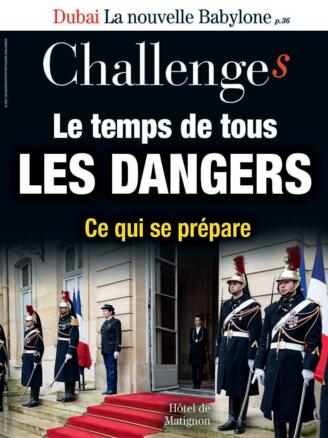 Couverture du magazine "Challenges" n°837