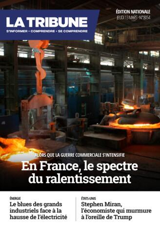 Couverture du magazine "La Tribune" n°8054