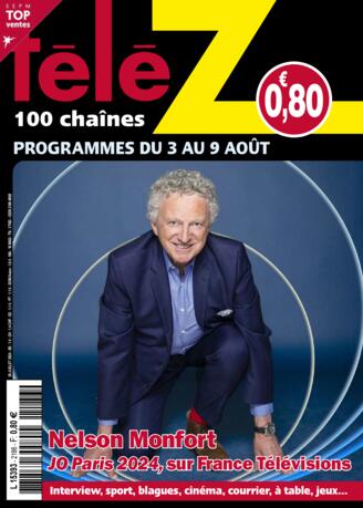 Couverture du magazine "Télé Z 100 Chaînes" n°2186