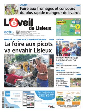 Couverture du magazine "L'Eveil de Lisieux" n°20240731