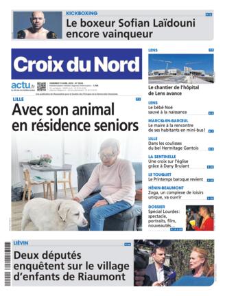 Couverture du magazine "La Croix du Nord" n°20250411