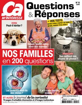 Couverture du magazine "Ca M'Intéresse Questions Et Réponses" n°12