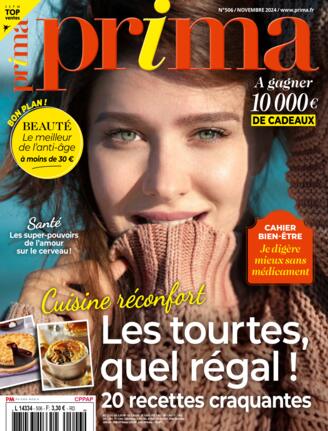 Couverture du magazine "Prima" n°506