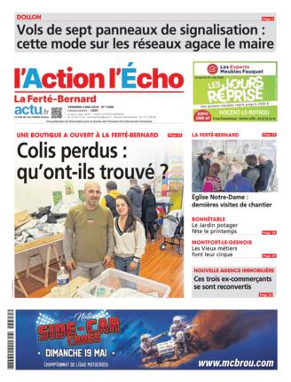 Couverture du magazine "L'écho Sarthois" n°20240503