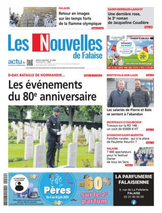 Couverture du magazine "Les Nouvelles de Falaise" n°20240606