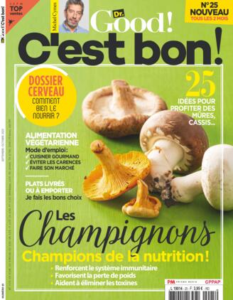 Couverture du magazine "Dr Good C’est Bon" n°25