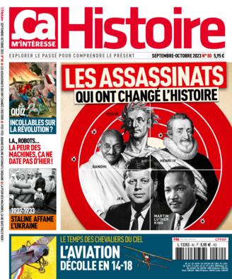 Couverture du magazine "Ca M'Intéresse Histoire" n°80