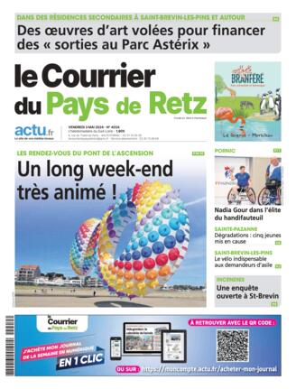 Couverture du magazine "Le Courrier du Pays de Retz" n°20240503