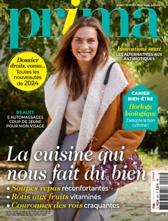 Couverture du magazine "Prima" n°497