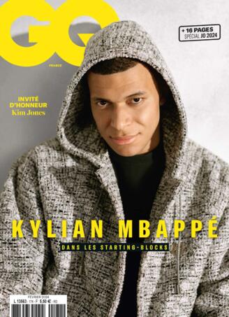 Couverture du magazine "GQ" n°174