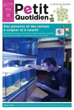 Couverture du magazine "Le Petit Quotidien" n°7450