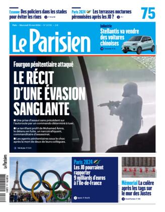 Couverture du magazine "LE PARISIEN" n°20240515