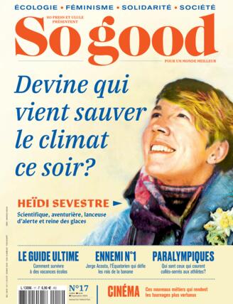 Couverture du magazine "SO GOOD" n°17