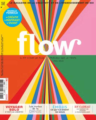 Couverture du magazine "Flow" n°62