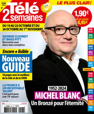 Couverture du magazine "Télé 2 Semaines" n°543