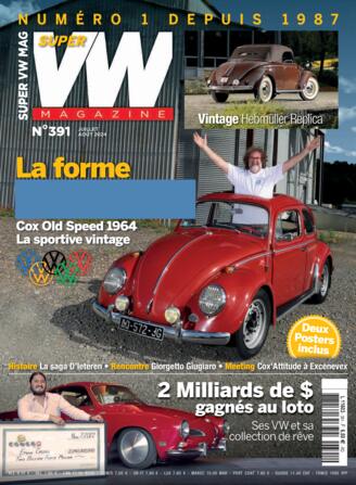 Couverture du magazine "SUPER VW MAGAZINE" n°391