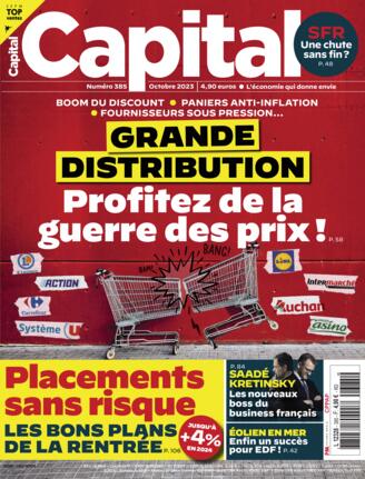 Couverture du magazine "Capital" n°385