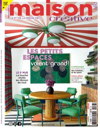 Couverture du magazine "Maison Créative" n°137