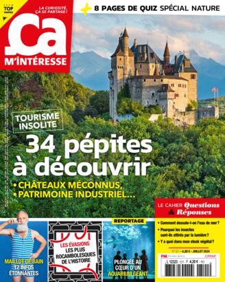 Couverture du magazine "Ca M'Intéresse" n°521