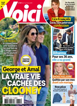 Couverture du magazine "Voici" n°1891