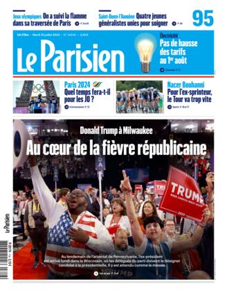 Couverture du magazine "LE PARISIEN 95" n°20240716