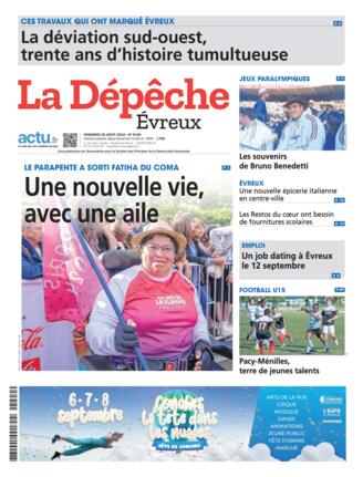 Couverture du magazine "La Dépêche : Évreux" n°20240830